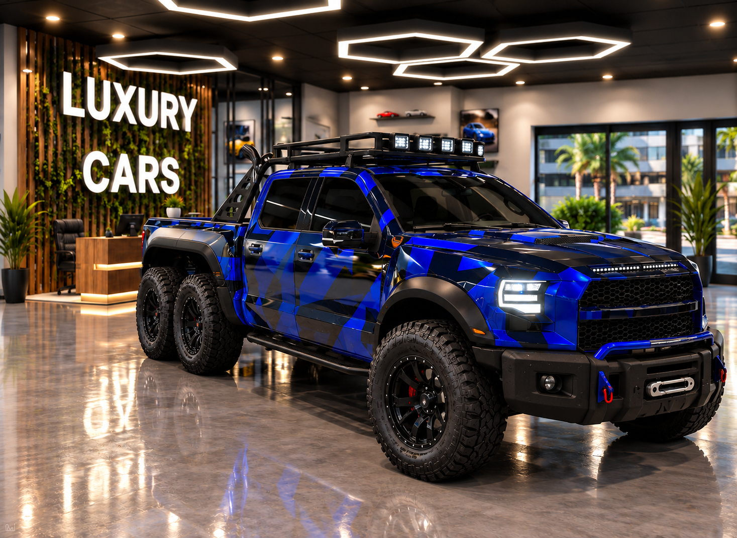 Caracara 6x6 Auktionfahrzeug